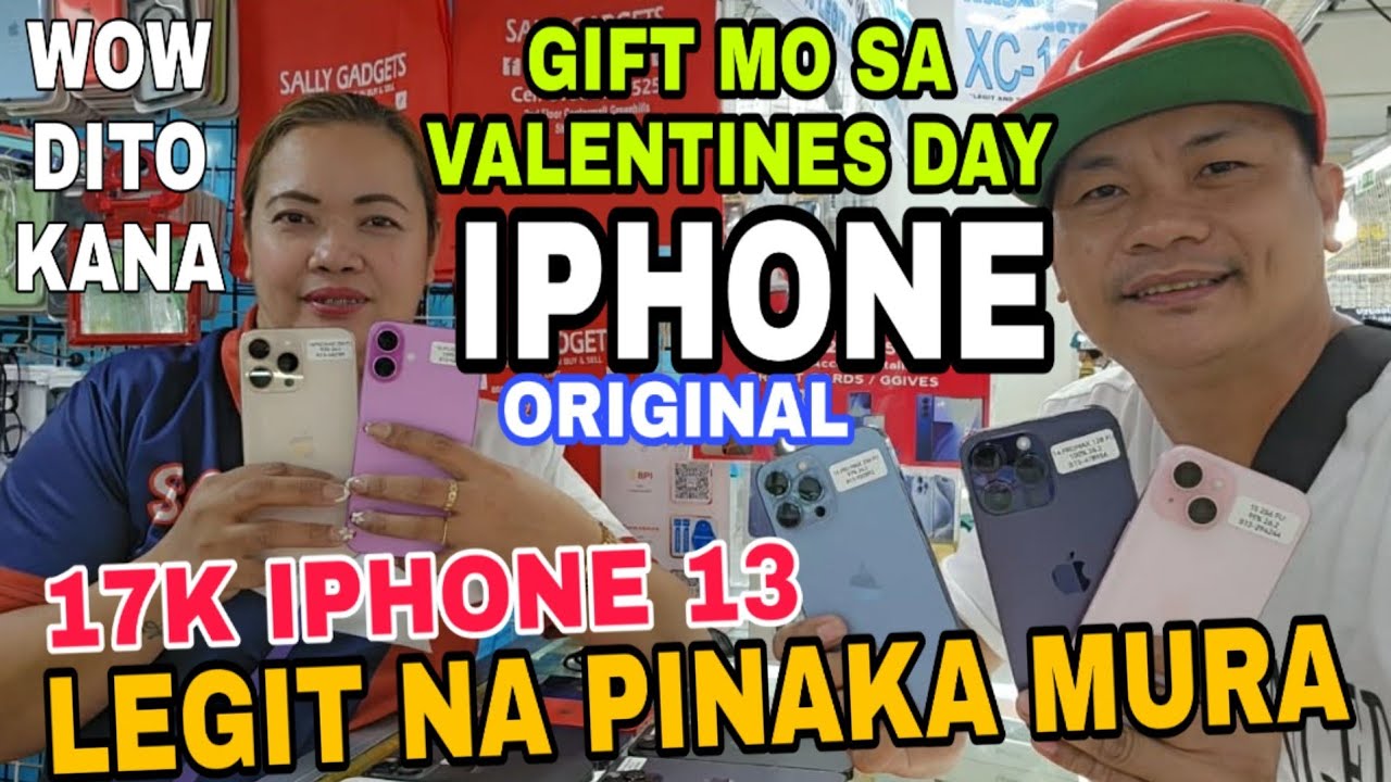 IPHONE Series LEGIT na MURA kay SALLY GADGETS Greenhills, Dami na bumili dito Sulit talaga