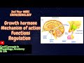 3. Endocrinology: Growth hormone - Mechanism of action, Functions &amp; Regulation - 2nd Year MBBS