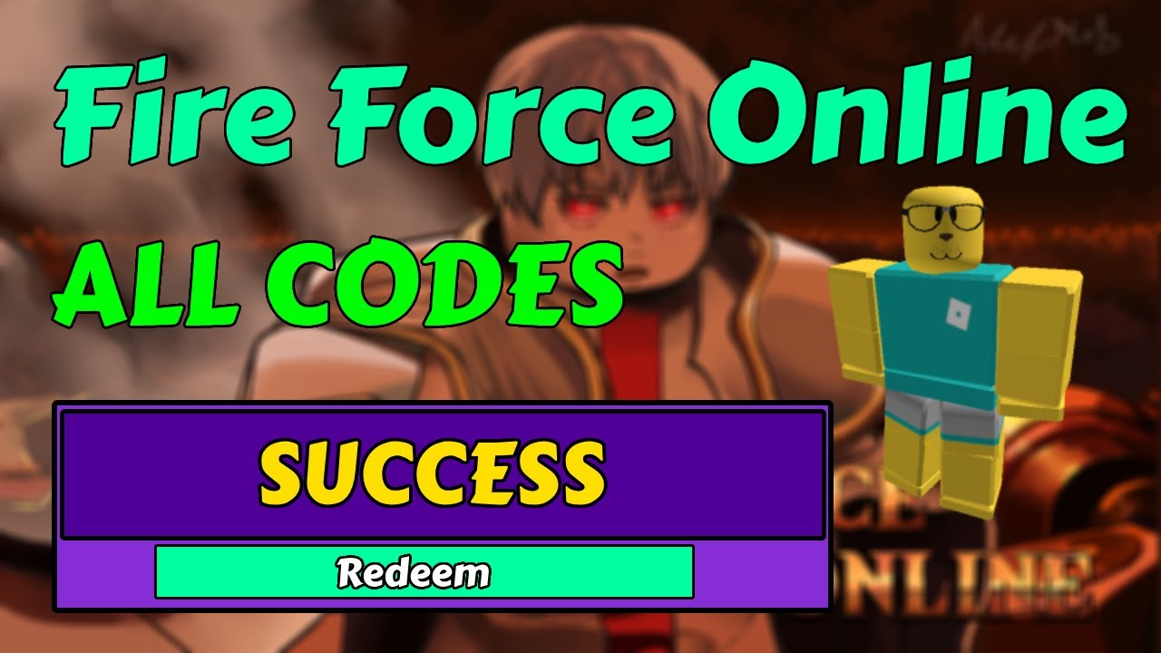 Fire Force Online codes (August 2023) in 2023  Online coding, Coding,  Create your own character