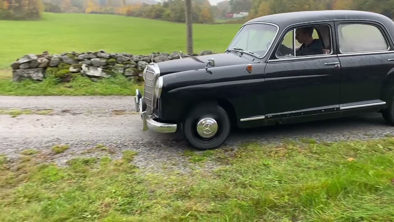 Veteranbil MB190 Merceds-Benz 190D från 1959
