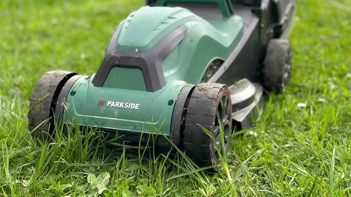 Parkside Electric Lawnmower PRM 1200 A1 UNBOXING REVIEW - YouTube
