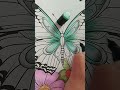 coloring butterfly #coloring #butterfly #flower #relaxing