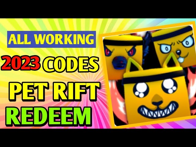 Roblox Pet Rift Codes: Earn New Pets and Epic Rewards - 2023  December-Redeem Code-LDPlayer