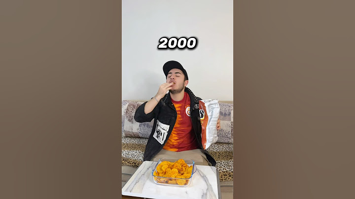 Yıllara Göre Cips Yemek !?