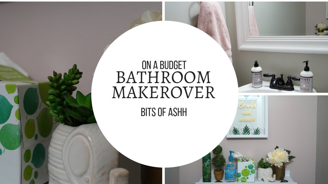 Bathroom Makeover Under $100