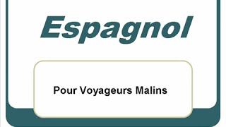 Apprendre l'espagnol - les mots de base