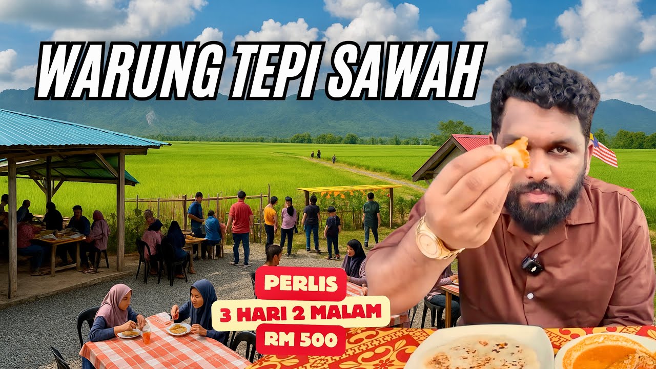 Aku Sarapan Peknga Kat Warung Tepi Sawah, Jalan Kat Tasik Timah Tasoh | Ep: 1 | Perlis 2025
