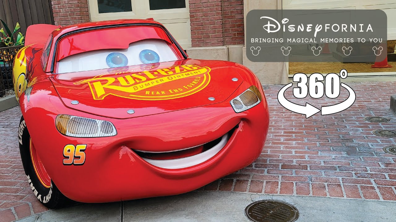 Radiator Springs Racers | 4K 360 Full Ride | California Adventure