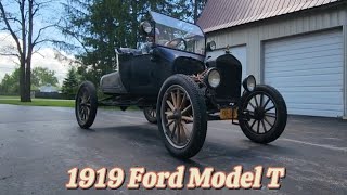 Springtime cruise in the 1919 Ford Model T