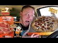 Little Caesars ☆New! PEPPERONI & CHEESE STUFFED CRUST PIZZA 2021!☆ Food Review!!!