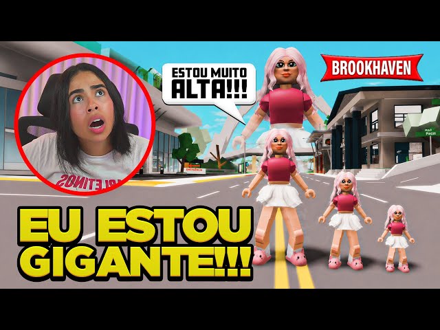 COMO FICAR MUITO ALTA e GIGANTE EM BROOKHAVEN 