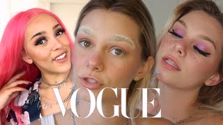 I followed Doja Cat’s E-Girl Vogue makeup routine...I’m in shock