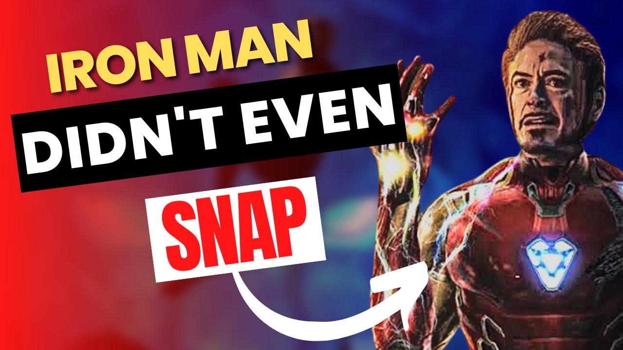 Iron man didn't even snap 😱 #movies #shorts #fakmove