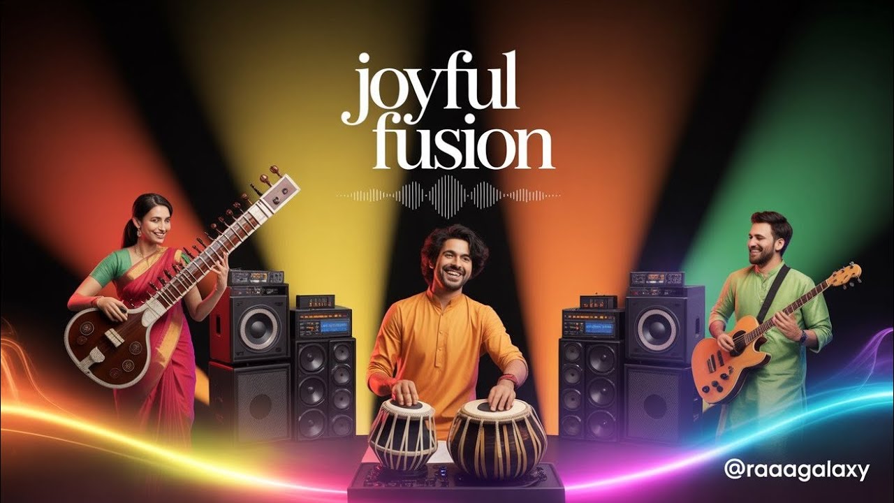 🔥 Raaga Pulse – Divine DJ Fusion | Indian Classical x EDM Energy | AI x Human | Raaagalaxy