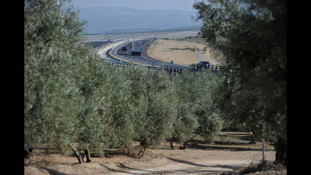 A 316 Autovía del Olivar newspaper mockup