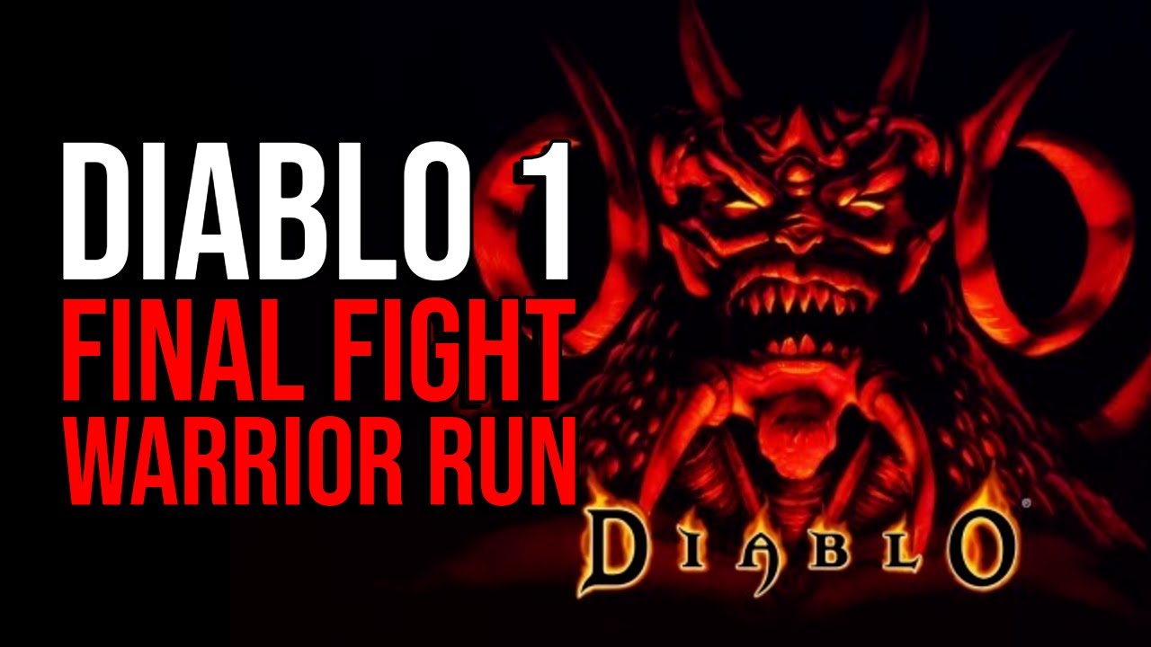 Diablo 1 Final Diablo Fight: Warrior Run