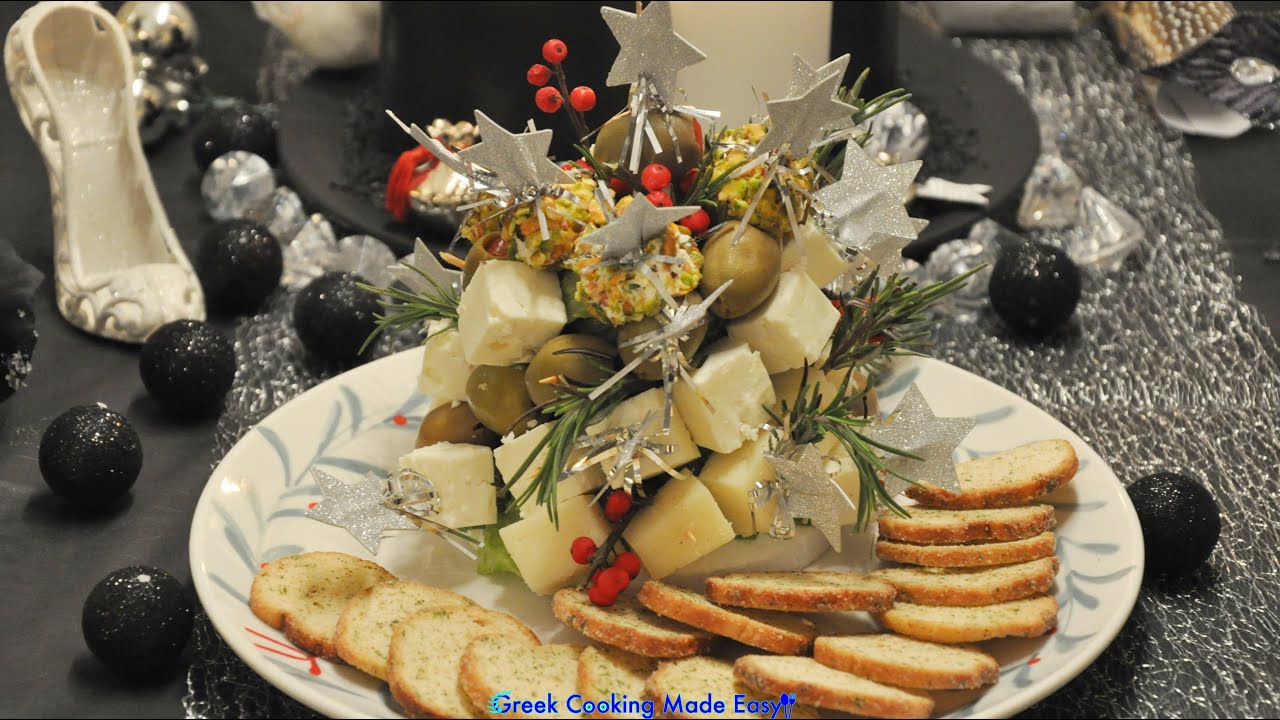 Festive Cheese Platter Showstopper ‘Bell’ - Εορταστική Καμπάνα Τυριών | Greek Cooking Made Easy