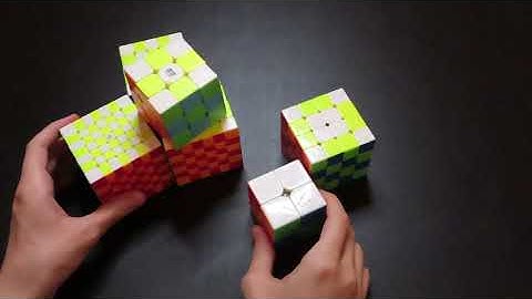 How To Do A Checkerboard Pattern on a 2x2 through a 7x7 Rubik