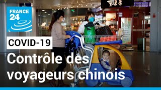 Covid-19 : les États-Unis imposent des tests aux voyageurs venant de Chine • FRANCE 24