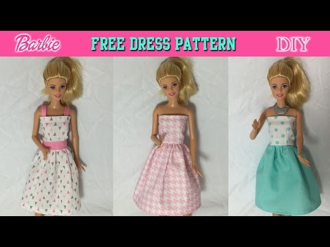 DIY Barbie Clothes How to make patterns 👚 DIY Ideas For Barbie