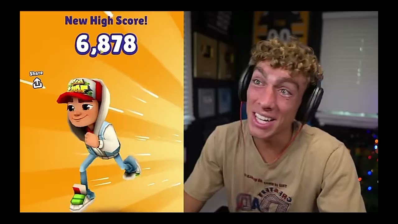 He hates Subway surfers