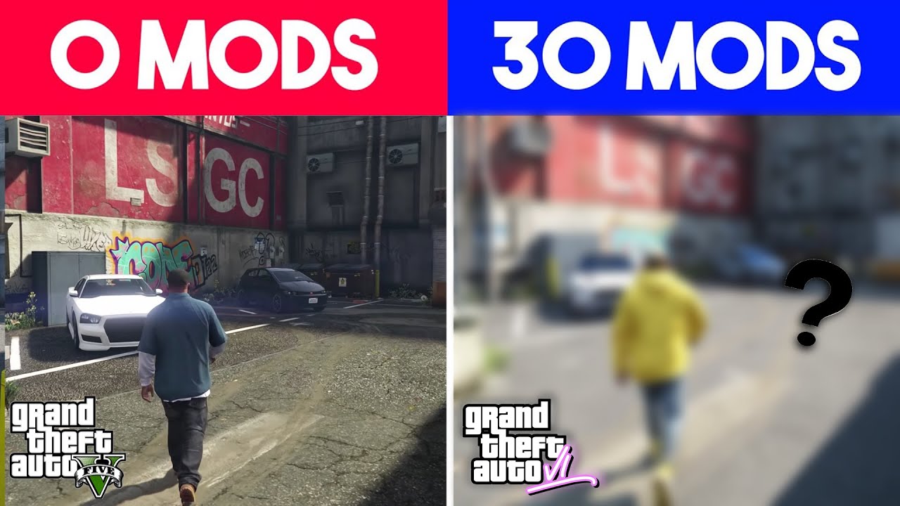 I can already hear the outrage if GTA 5 mods end up looking better than GTA  6 😭 : r/GTA6