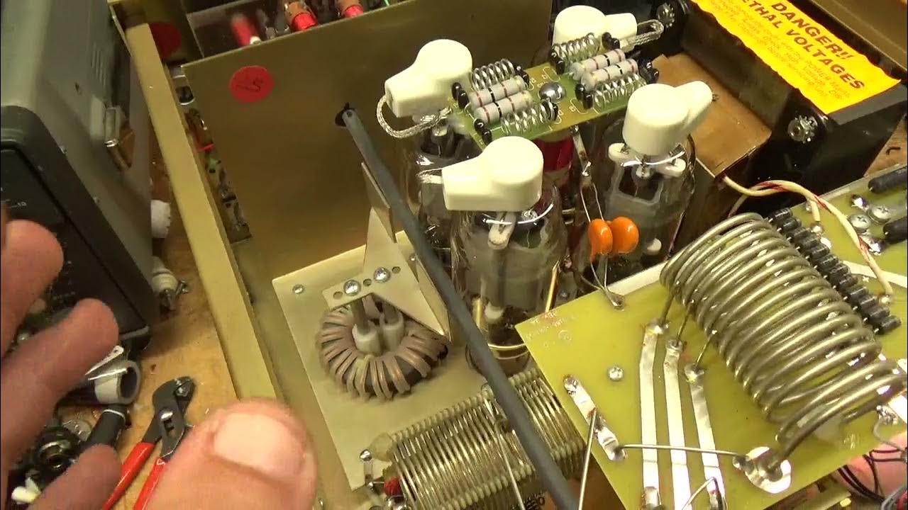 Ameritron Al-811h Repair - YouTube