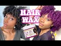 I TRIED HAIR COLOR WAX ON MY TYPE 4 HAIR | How Long Does It Last? | ORS Curls Unleashed