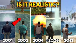 WHICH GTA IS MORE REALISTIC? (GTA 5 VS GTA 4 VS GTA SAN VS GTA VICE CITY VS GTA 3)