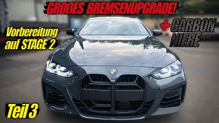 CARBON NIERE + GROßES BREMSENUPGRADE #ebcbrakes + CFS Kühler + Chargepipe passend für BMW M440i G22