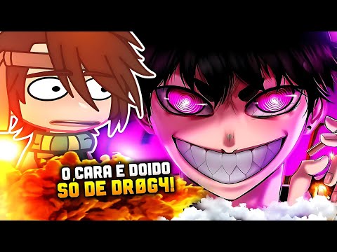 PERSONAGENS DOS ANIMES REAGINDO AO RAP DO KALEB | ANIRAP | GACHA CLUB!