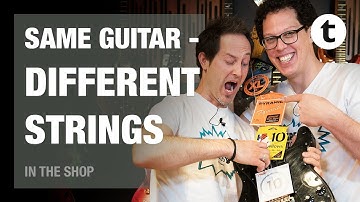 Do different types of guitar strings change your tone? | In the Shop Episode #28 | Thomann