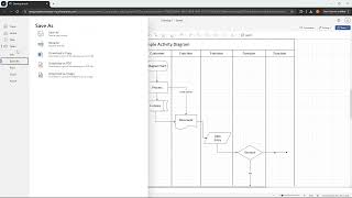 Visio 365 Navigation Tutorial - Part 3: Saving and Downloading Visio 365 Navigation Tutorial Part 4 Example Diagram And Tips