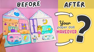 Dollhouse Makeover | Transforming your paper crafts #2 screenshot 1