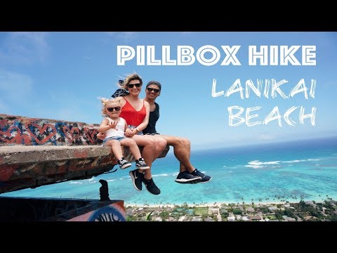 HAWAII FAMILY VLOG: Pillbox Hike + Lanikai Beach Adventures OAHU
