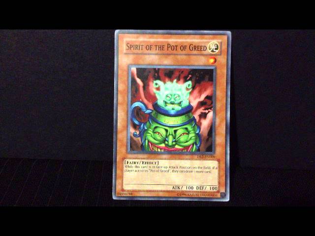 Yu-Gi-Oh - Spirit Of The Pot Of Greed