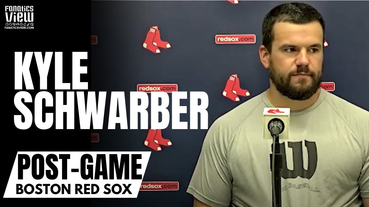 Kyle Schwarber Reacts to Being Traded to Boston Red Sox & Playing in His  First Game With Red Sox 