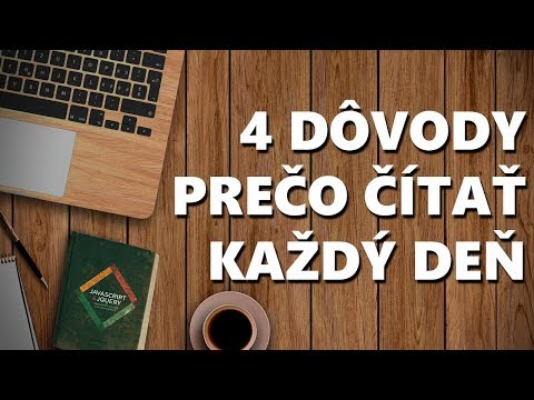 Video: Výhody čítania Kníh