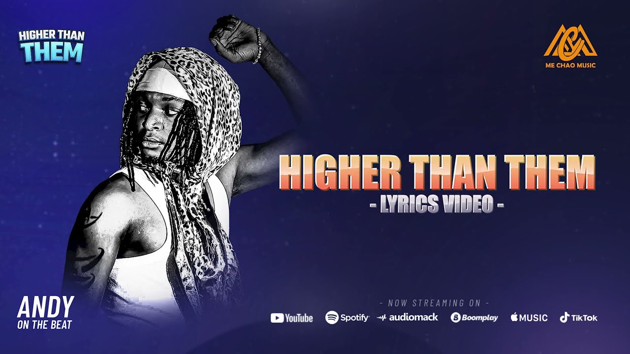 Watch AndyBwoy - Higher Than Them ( Lyrics Video) on YouTube Watch AndyBwoy - Higher Than Them ( Lyrics Video) on YouTube