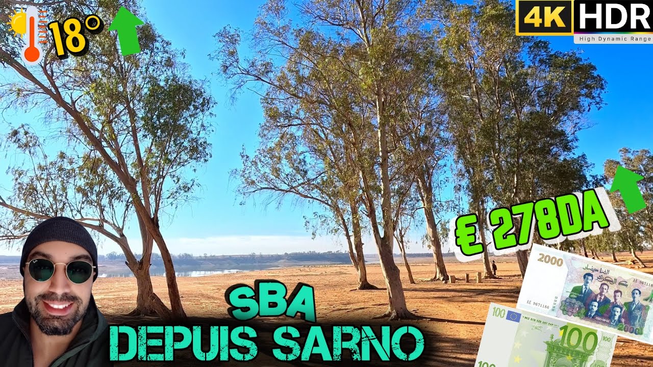 OUED SARNO SANS EAU ? 09/12/25  A VELO 25 KM DEPUIS SIDI HAMADOUCH JUSQU’À BEL ABBÈS #443 #dz #euro