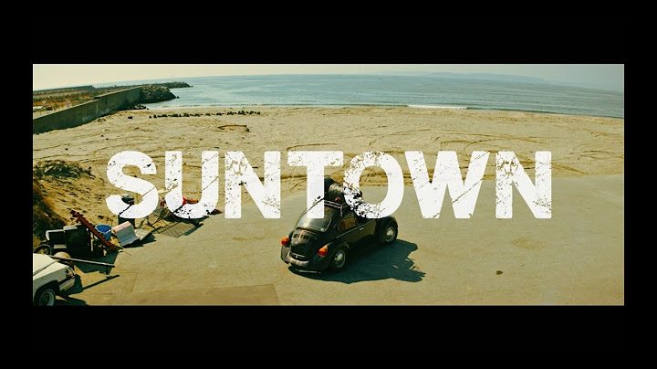 The BONEZ -SUNTOWN-【Official Video】