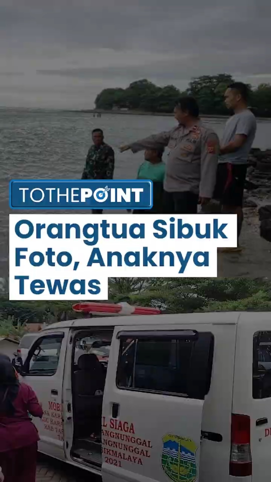 Ditinggal Swafoto Orangtuanya, Bocah 5 Tahun asal Karangnunggal Tenggelam di Pantai Sindangkerta