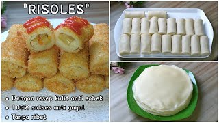 RESEP RISOLES DENGAN KULIT ANTI SOBEK & PECAH || 100% Berhasil Untuk Pemula | Wajib Coba👍 screenshot 2