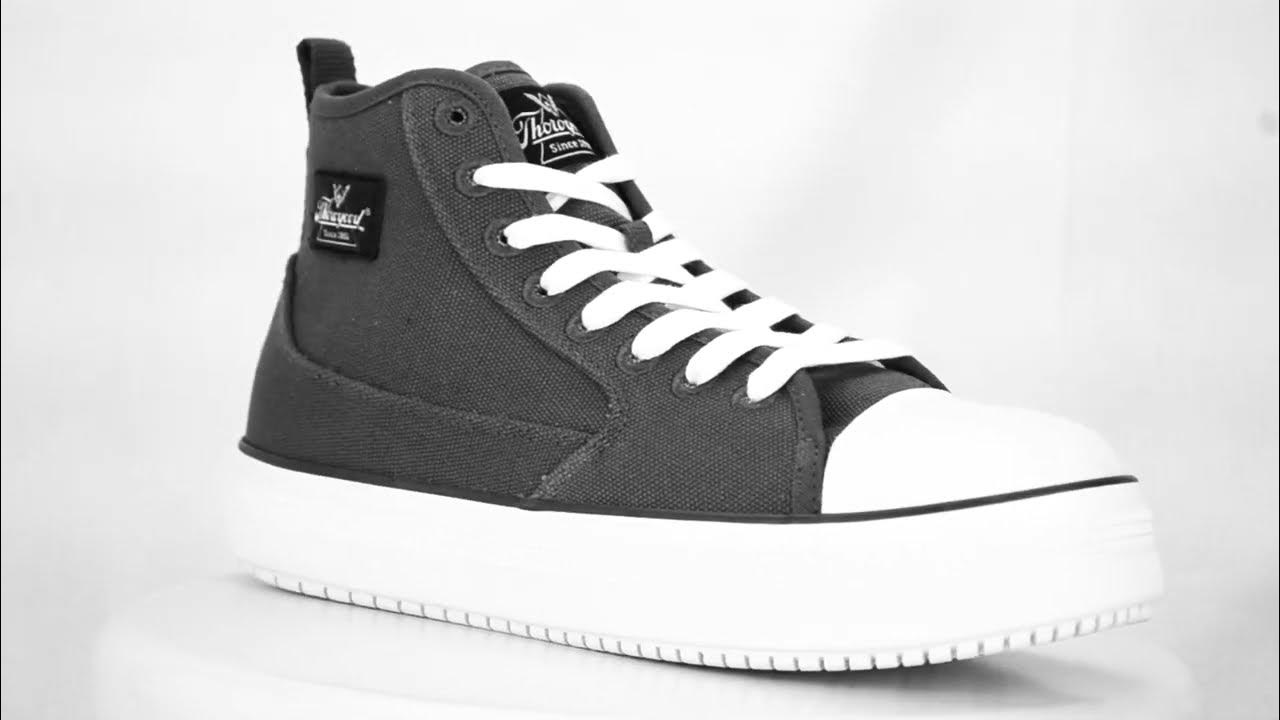 Men's Thorogood Composite Toe Wedge Sole Mid Work Shoe 8082200 YouTube