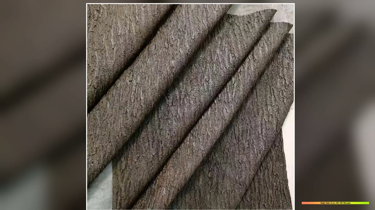 Simulated Bark Landscaping Pipe Lamp Post Wall Column Pillar Decoration Garden Home Artificial Sili