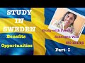 Study In Sweden - Student visa benefits & opportunities Part-1 Malayalam Vlog Stockholm