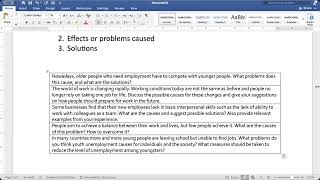 8 June 2026 IELTS Problem Solution essay structure