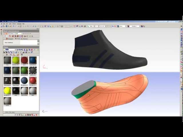 ICad3D+ Design - 3D Shoe Design software (sneaker sample) class=