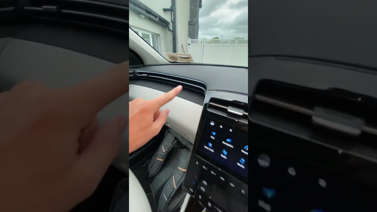 Кнопка диффузора на климат-контроле Hyundai Tucson 