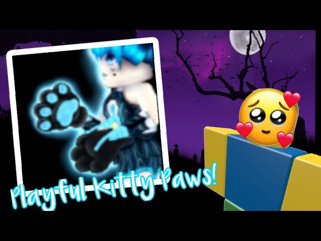 How To Get Playful Kitty Paws Royale High Halloween Maze 2020 Read Desc Youtube - read desc the horror mazes roblox